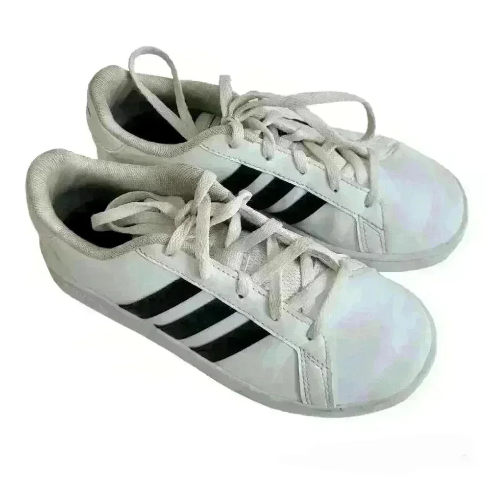 Adidas Kids’ Baseline K Sneakers Tennis Unisex Sz 1